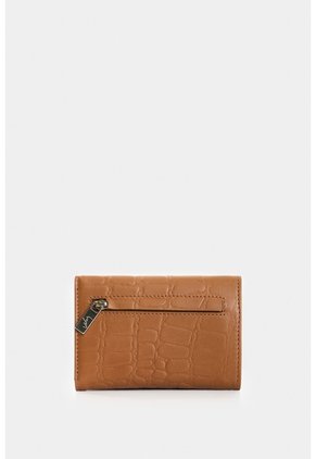 Billetera De Cuero Grabado Para Mujer Verona Billetera De Cuero Grabado Para Mujer Verona Miel VÉLEZ
