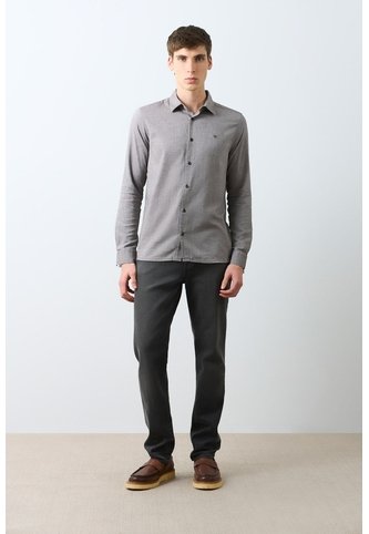 Camisa Oxford Manga Larga Calagua Para Hombre Semifitted Camisa Oxford Manga Larga Calagua Para Hombre Semifitted Tabaco M VÉLEZ Vélez