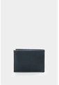 Billetera De Cuero Para Hombre Costuras 3 Billetera De Cuero Para Hombre Costuras 3 Azul Oscuro VÉLEZ de Vélez
