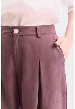 Pantalón Palazzo Caltha Para Mujer Fit Holgado Pantalón Palazzo Caltha Para Mujer Fit Holgado Cafe 12 Vélez