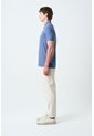 Polo Manga Corta Essential Para Hombre Textura Polo Manga Corta Essential Para Hombre Textura Azul XL VÉLEZ de Vélez