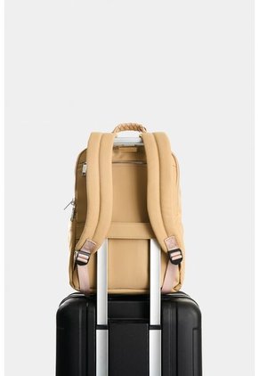 Morral Marfilo De Cuero Y Nylon Para Mujer Manija Trenzada Morral Marfilo De Cuero Y Nylon Para Mujer Manija Trenzada Arena VÉLEZ