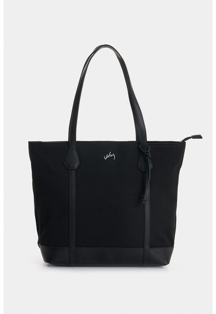 Shopping Dune En Lona Y Cuero Para Mujer Accesorio Cuero Shopping Dune En Lona Y Cuero Para Mujer Accesorio Cuero Negro VÉLEZ