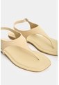 Sandalia Plana En Cuero Para Mujer Cienaga Sandalia Plana En Cuero Para Mujer Cienaga Crema 34 VÉLEZ de Vélez