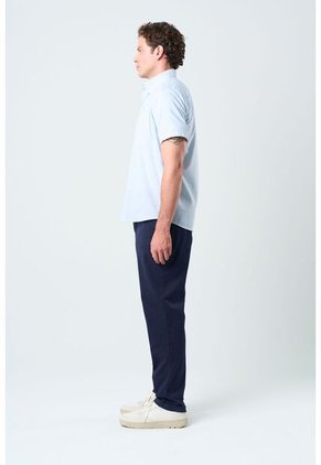 Camisa Manga Corta Enif Para Hombre Silueta Clásica Camisa Manga Corta Enif Para Hombre Silueta Clásica Azul Claro L VÉLEZ