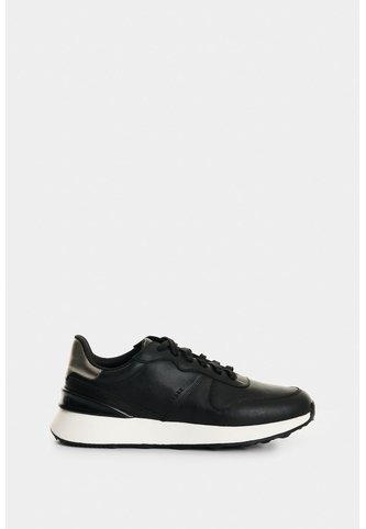 Tenis De Cuero Y Folia Para Mujer Cooper Tenis De Cuero Y Folia Para Mujer Cooper Negro 39 VÉLEZ Vélez