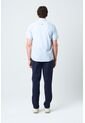 Camisa Manga Corta Enif Para Hombre Silueta Clásica Camisa Manga Corta Enif Para Hombre Silueta Clásica Azul Claro S VÉLEZ de Vélez