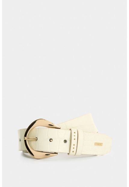 Cinturón Unifaz De Cuero Para Mujer Astra Cinturón Unifaz De Cuero Para Mujer Astra Blanco XL Vélez