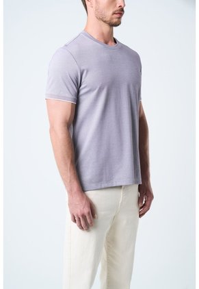 Camiseta Micropima Arizona Para Hombre Semi Ajustada Camiseta Micropima Arizona Para Hombre Semi Ajustada Gris XL VÉLEZ
