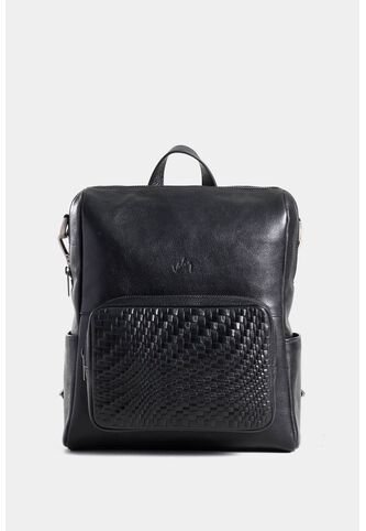 Morral Mini Saba De Cuero Para Mujer Multifunción Morral Mini Saba De Cuero Para Mujer Multifunción Negro VÉLEZ Vélez