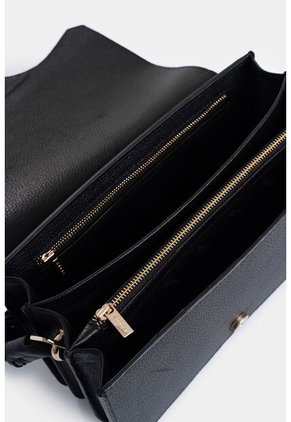 Bowling Maxi Garniel De Cuero Para Mujer Manija Trenzada Bowling Maxi Garniel De Cuero Para Mujer Manija Trenzada Negro VÉLEZ