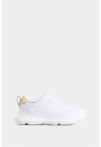 Tenis Mori 3 De Cuero Para Mujer Silueta Deportiva Tenis Mori 3 De Cuero Para Mujer Silueta Deportiva Blanco 40 VÉLEZ Vélez