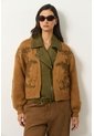 Cardigan En Lana Para Mujer Surco Cardigan En Lana Para Mujer Surco Miel M VÉLEZ de Vélez
