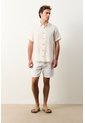Camisa En Lino Manga Corta Siena Para Hombre Camisa En Lino Manga Corta Siena Para Hombre Arena XL VÉLEZ de Vélez