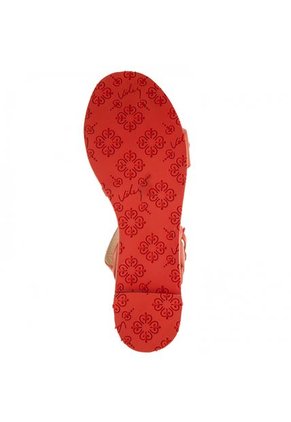 Sandalia plataforma Vélez Naranja