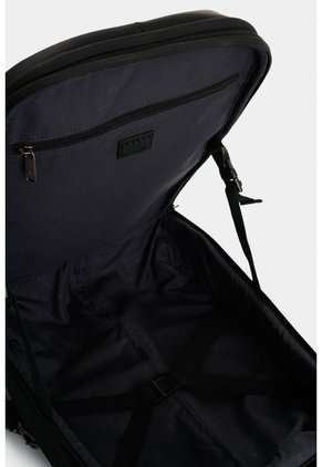 Morral Arezzo En Lona Para Hombre Detalle Cuero Morral Arezzo En Lona Para Hombre Detalle Cuero Negro VÉLEZ