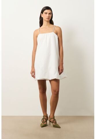 Vestido Mini Balloon Para Mujer Eos Vestido Mini Balloon Para Mujer Eos Crema 10 VÉLEZ Vélez