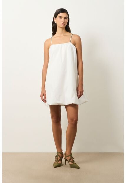 Vestido Mini Balloon Para Mujer Eos Vestido Mini Balloon Para Mujer Eos Crema 10 VÉLEZ