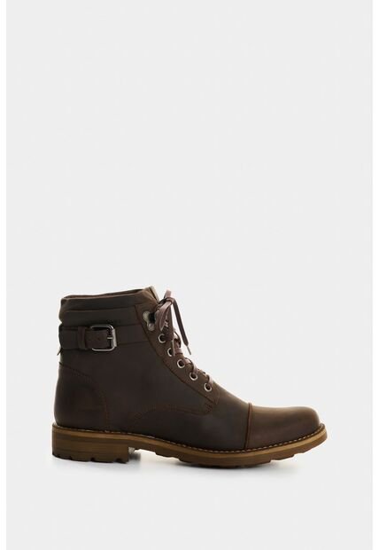 Botas Casual Laos De Cuero Para Hombre Vintage Botas Casual Laos De Cuero Para Hombre Vintage Cafe 43 VÉLEZ