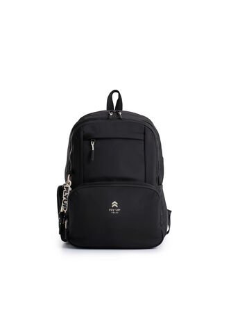Maleta Morral Velez Peak En Lona Negro Vélez