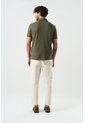 Polo Manga Corta Essential Para Hombre Textura Polo Manga Corta Essential Para Hombre Textura Verde Oliva L VÉLEZ de Vélez