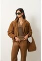 Polo Tejida Lascar Para Mujer Fit Holgado Polo Tejida Lascar Para Mujer Fit Holgado Miel L VÉLEZ de Vélez