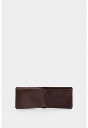 Billetera Montt De Cuero Para Hombre Acabado Brillo Billetera Montt De Cuero Para Hombre Acabado Brillo Cafe VÉLEZ