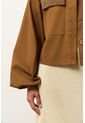 Chaqueta Senda Trucker Para Mujer Oversized Chaqueta Senda Trucker Para Mujer Oversized Miel XXL VÉLEZ de Vélez
