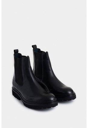 Botas Petra De Cuero Para Hombre Tractoradas Botas Petra De Cuero Para Hombre Tractoradas Negro 43 VÉLEZ