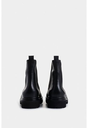 Botas Petra De Cuero Para Hombre Tractoradas Botas Petra De Cuero Para Hombre Tractoradas Negro 43 VÉLEZ