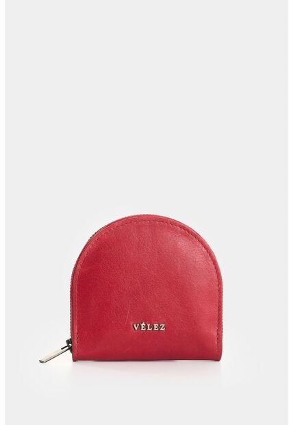 Monedero De Cuero Para Mujer Florence Monedero De Cuero Para Mujer Florence Rojo VÉLEZ