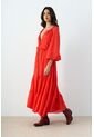 Vestido Maxi Para Mujer Elia Vestido Maxi Para Mujer Elia Rojo 10 VÉLEZ de Vélez