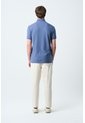 Polo Manga Corta Essential Para Hombre Textura Polo Manga Corta Essential Para Hombre Textura Azul L VÉLEZ de Vélez