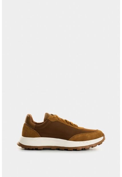 Tenis De Lona Y Detalles En Cuero Para Mujer Thorian Tenis De Lona Y Detalles En Cuero Para Mujer Thorian Miel 38 VÉLEZ