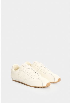 Tenis En Cuero Para Mujer Savanna Grain Stitch Tenis En Cuero Para Mujer Savanna Grain Stitch Blanco 39 VÉLEZ