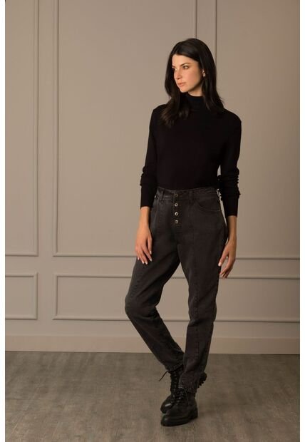 Jean Fresa En Denim Para Mujer Tipo Baggy Negro Jean Fresa En Denim Para Mujer Tipo Baggy Negro 14 Vélez