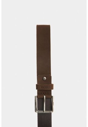 Cinturón Unifaz De Cuero Para Hombre Pacífico Cinturón Unifaz De Cuero Para Hombre Pacífico Cafe 44 VÉLEZ