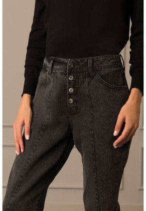 Jean Fresa En Denim Para Mujer Tipo Baggy Negro Jean Fresa En Denim Para Mujer Tipo Baggy Negro 14 Vélez