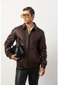 Chaqueta En Cuero Desgastado Para Hombre Sinu Chaqueta En Cuero Desgastado Para Hombre Sinu Cafe S VÉLEZ de Vélez