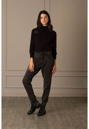 Jean Fresa En Denim Para Mujer Tipo Baggy Negro Jean Fresa En Denim Para Mujer Tipo Baggy Negro 14 Vélez