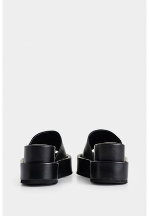 Sandalia Plataforma Geranio De Cuero Para Mujer Dima Ovalada Sandalia Plataforma Geranio De Cuero Para Mujer Dima Ovalada Negro 41 Vélez