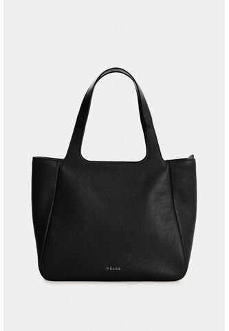 Shopping De Cuero Para Mujer Ailana Shopping De Cuero Para Mujer Ailana Negro VÉLEZ Vélez