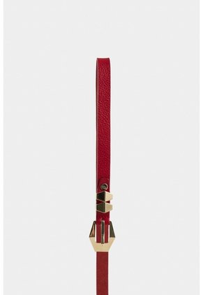 Cinturón Unifaz Gardenia De Cuero Para Mujer Pasador Hexagonal Cinturón Unifaz Gardenia De Cuero Para Mujer Pasador Hexagonal Rojo L VÉLEZ