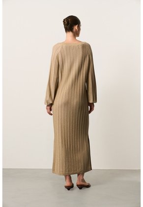 Vestido Tejido Para Mujer Nare Vestido Tejido Para Mujer Nare Arena 10 VÉLEZ