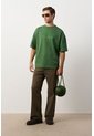 Camiseta Relaxed Fit Para Hombre Camiseta Relaxed Fit Para Hombre Verde XXL VÉLEZ de Vélez