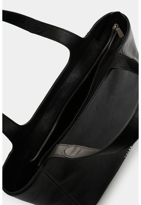 Shopping De Cuero Para Mujer Ailana Shopping De Cuero Para Mujer Ailana Negro VÉLEZ