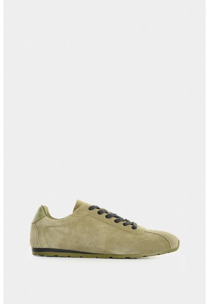 Tenis En Carnaza Para Hombre Savanna Tenis En Carnaza Para Hombre Savanna Verde Oliva 42 VÉLEZ