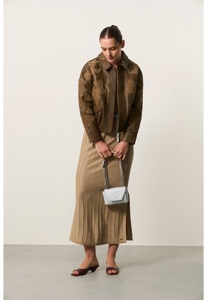 Vestido Tejido Para Mujer Nare Vestido Tejido Para Mujer Nare Arena 10 VÉLEZ