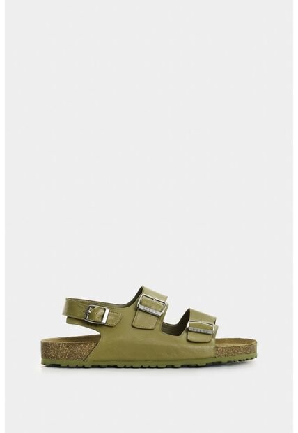 Sandalia En Cuero Para Hombre Fail Sandalia En Cuero Para Hombre Fail Verde 41 VÉLEZ