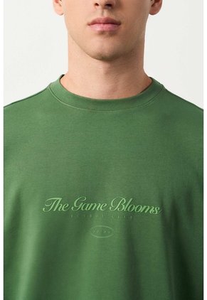 Camiseta Relaxed Fit Para Hombre Camiseta Relaxed Fit Para Hombre Verde XXL VÉLEZ